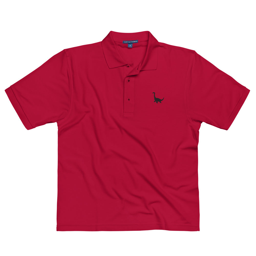 Polo Brodé logo marine