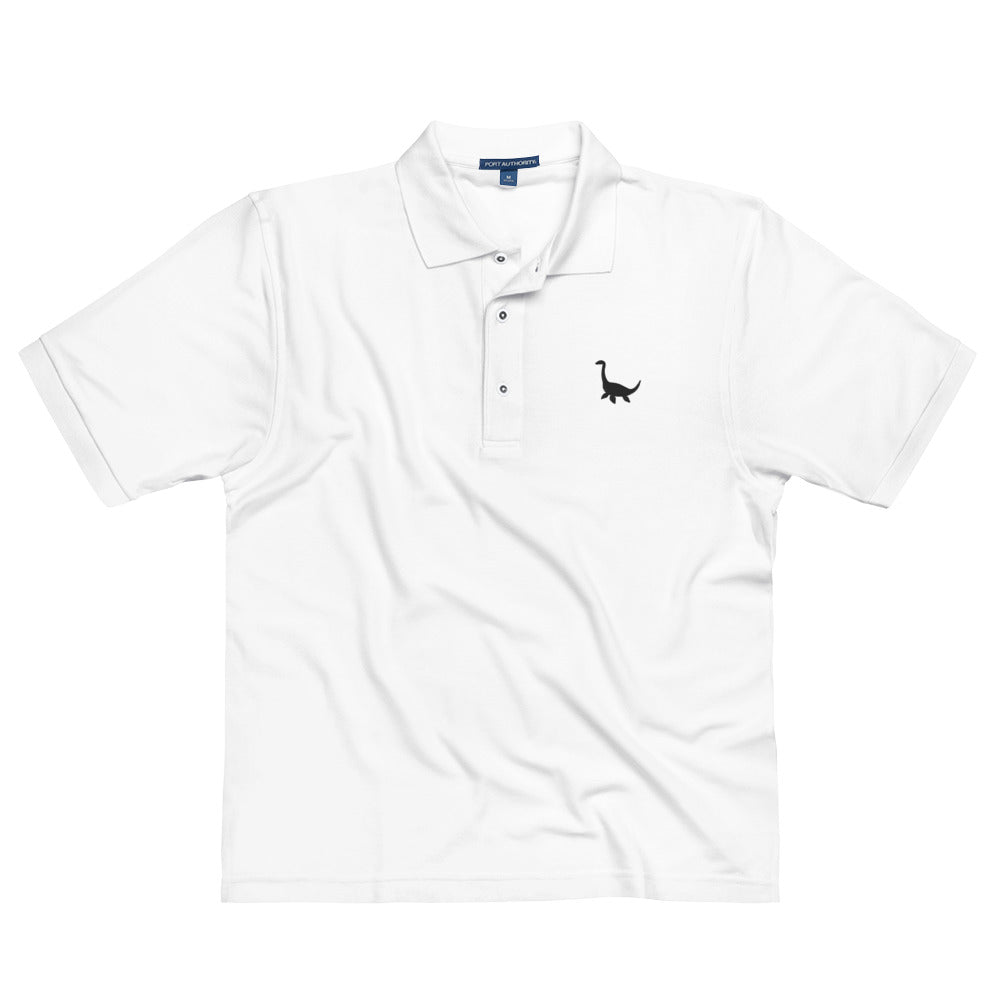 Polo Brodé logo marine